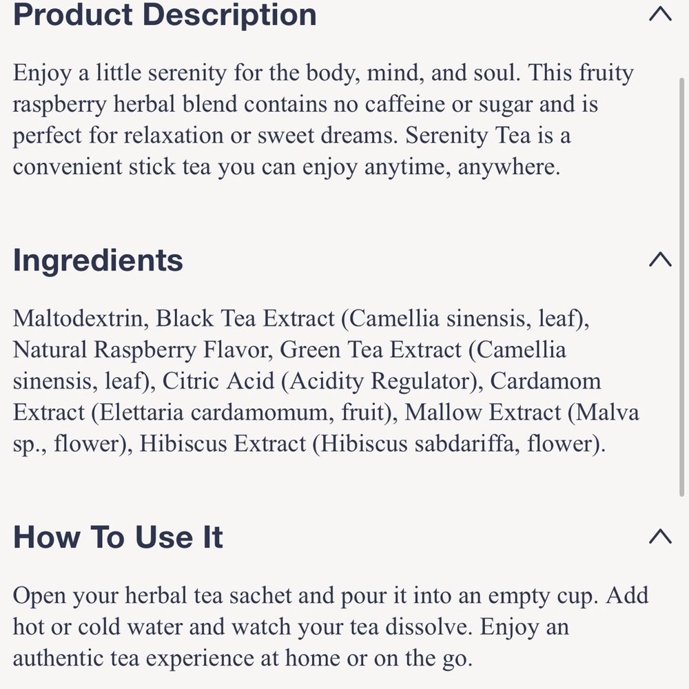 Farmasi Nutriplus Serenity Raspberry Tea - Purple - Picture 3 of 4